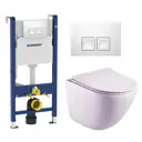 Комплект инсталляция с унитазом Geberit 462831 цвет белый