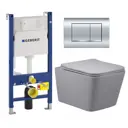 Комплект инсталляция с унитазом Geberit 522992 цвет серый