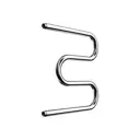 Полотенцесушитель водяной m-образный Mixline Simple m 632x700 мм универсальная подводка нержавеющая сталь цвет серебристый