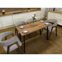 Кухонный стол Diko Loft Delight Dining 120х70х75 см цвет дуб табачный