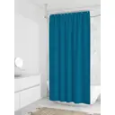 Штора для ванной 180x180 лавита темно-бирюзовый пэс