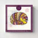 Картина без рамки Postermarket Кот 30x30 см AG 30-28