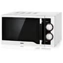 Отдельностоящая микроволновая печь Bbk 20MWS-712M/WB 20 л 38x28x49 см цвет белый