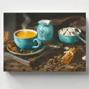 Картина без рамки Postermarket Кофе с корицей 50x70 см