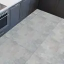 Глазурованный керамогранит Bronx-10 60x60 см 1.8 м² матовый цвет темно-серый