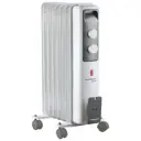 Обогреватель масляный Engy EN-2607 Cube с механическим термостатом 1500 Вт 7 секций цвет серый