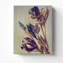 Картина без рамки Postermarket Синий мрамор 50x40 см AG 40-98