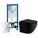Комплект инсталляция с унитазом Grohe 510259 цвет черный