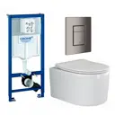 Комплект инсталляция с унитазом Grohe 639839 цвет белый