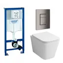 Комплект инсталляция с унитазом Grohe 639842 цвет белый