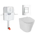 Комплект инсталляция с унитазом Grohe 535604 цвет белый