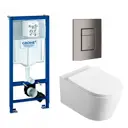 Комплект инсталляция с унитазом Grohe 639859 цвет белый