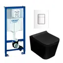 Комплект инсталляция с унитазом Grohe 681343 цвет черный