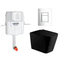 Комплект инсталляция с унитазом Grohe 535186 цвет черный