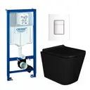 Комплект инсталляция с унитазом Grohe 681442 цвет черный