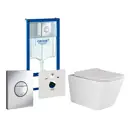 Комплект инсталляция с унитазом Grohe 513250 цвет белый