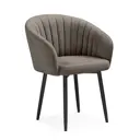 Стул Woodville 622381 43x83x53 см велюр цвет коричневый
