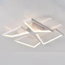 Люстра потолочная светодиодная Titan с пультом управления 22 м² регулируемый белый свет цвет белый
