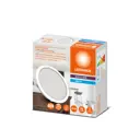 Светильник точечный встраиваемый светодиодный влагозащищенный Ledvance Downlight eco под под 150 мм 15 Вт холодный белый свет цвет белый