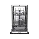 Встраиваемая посудомоечная машина Lex PM 4552N 44.8 см 5 программ цвет серый, черный