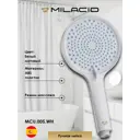 Лейка для душа Milacio MCU.005.WH 3 режимная цвет белый