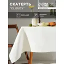 Скатерть на стол Этель Cloudy квадратная 220x140 см цвет разноцветный