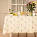 Скатерть на стол Этель Цветочек квадратная 146x250 см цвет разноцветный