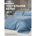 Комплект постельного белья Этель Tencel 10655057 хлопок 1.5-спальный наволочки 50 x 70- 2 шт цвет разноцветный