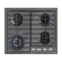 Газовая варочная панель Maunfeld EGHG.64.63CDGR/G 59 см 4 конфорки цвет серый / серебристый