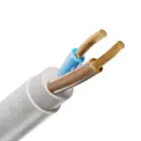 Провод Elitron ПВС 2x1.5 5 м ГОСТ цвет белый