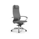 Офисное кресло Метта Samurai K-1 71x128x70 см искусственная кожа цвет серый