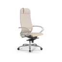 Офисное кресло Метта Samurai K-1 71x128x70 см искусственная кожа цвет молочный