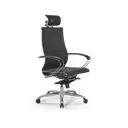 Офисное кресло Метта Samurai K-2 71x133.5x70 см искусственная кожа цвет черный