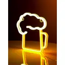 Светящаяся электрическая фигура Luazon lighting Кружка пенного 10429944 разноцветный