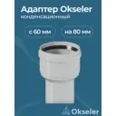 Комплект дымохода коаксильный Okseler D100 82x82 мм оцинкованная сталь oks00019