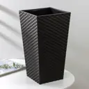Кашпо Idea Ротанг 1155713 19.8x36 см 4.9 л пластик коричневый
