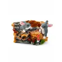 Кашпо Хорошие Сувениры Пень с зайцами 1136272 23x23 см 4 л