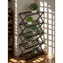 Подставка для цветочных горшков Greengo 10766562 50x25x89 см бамбук черный