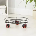 Подставка для цветочных горшков на колесиках Доляна 3746909 34x34x10 см