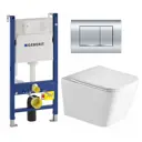 Комплект инсталляция с унитазом Geberit 522923 цвет белый