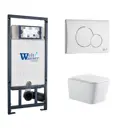 Комплект инсталляция с унитазом Weltwasser 542029 цвет белый