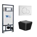 Комплект инсталляция с унитазом Weltwasser 542055 цвет черный