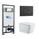 Комплект инсталляция с унитазом Weltwasser 542118 цвет белый