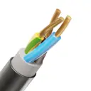 Провод Elitron ПВС 3x1.5 60 м ГОСТ цвет черный