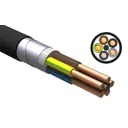 Кабель Nvo ВБШВ 5x10 50 м ГОСТ цвет черный