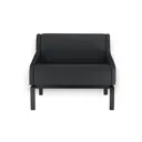 Кресло Ramart design Нео 75x66x75 см искусственная кожа цвет чёрный