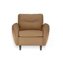 Кресло Ramart design Монца 88x86x86 см искусственная кожа цвет коричневый