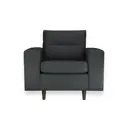Кресло Ramart design Бруно 94x84x80 см искусственная кожа цвет чёрный