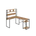 Стол письменный Ridberg Alaska 165x144.6x116 см металл цвет дуб