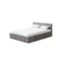 Кровать Bts Ника 200x160 см велюр цвет грей